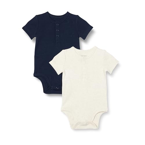 Amazon Essentials Body Henley Mixte bébé, Lot de 2, Avoine... - Bébé & Puériculture Amazon France à 6.51€