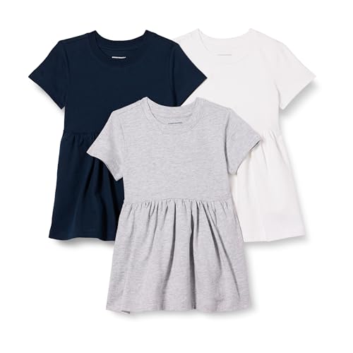 Amazon Essentials Abito in jersey a maniche corte Bambine e... - Mode & Vêtements Amazon Italie à 10.78€