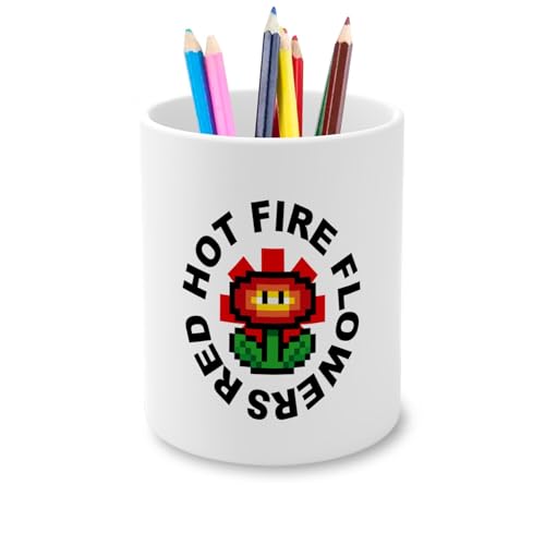 Stifteköcher aus Keramik – Red Hot Fire Flowers Parodie... - High-Tech & Électronique Amazon Allemagne à 8.90€