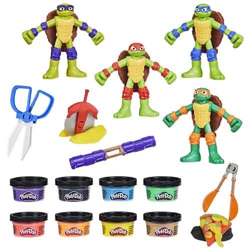 Play-Doh Les Tortues Ninja Créations Cowabunga, Coffret de... - Jouets & Jeux Amazon France à 16.09€