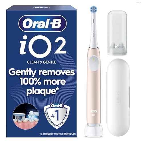 Oral-B iO2 Electric Toothbrush, 1 Gentle Care Toothbrush... - Beauté & Parfums Amazon Royaume-Uni à 39.99€