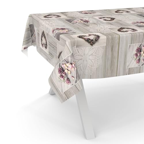 ANRO Wachstuchtischdecke Wachstischdecke Wachstuch... - Maison & Cuisine Amazon Allemagne à 8.45€