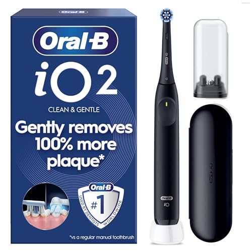Oral-B iO2 Electric Toothbrush for Adults, Night Black... - Nouvelle promo Amazon à 44.99€