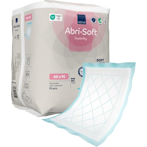 ABENA Abri-Soft Incontinence Bed Pads 60 x 90 cm (Pack of... - Maison & Cuisine Amazon Royaume-Uni à 8.49€