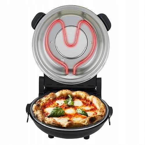 ADLER Elektrischer Pizzaofen, Schwarz - Maison & Cuisine Amazon Allemagne à 69.99€