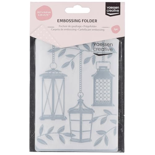 Vaessen Creative Embossing Folder Lanterns in Tree 5.75 x... - Auto & Moto Amazon Royaume-Uni à 2.44€