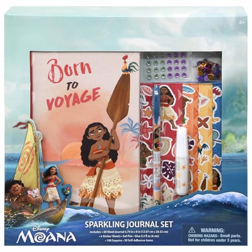 Disney Moana Sparkling Journal Set in Box - Jouets & Jeux Amazon Espagne à 11.59€