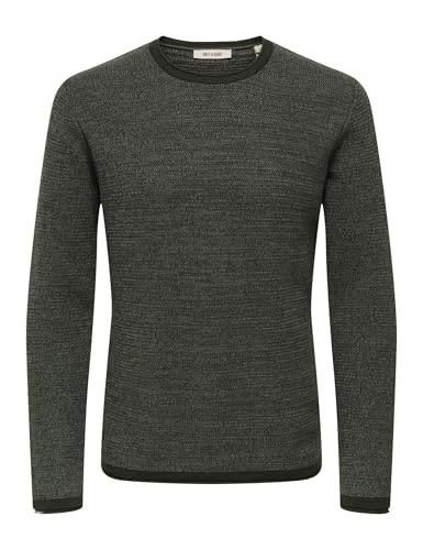 ONLY & SONS Onseric Reg 12 Struc Crew Knit Noos - Bon plan à 10.81€