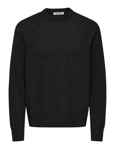 ONLY & SONS Onsjames RLX Crew Knit, Negro, M - Amazon Espagne à 9.45€