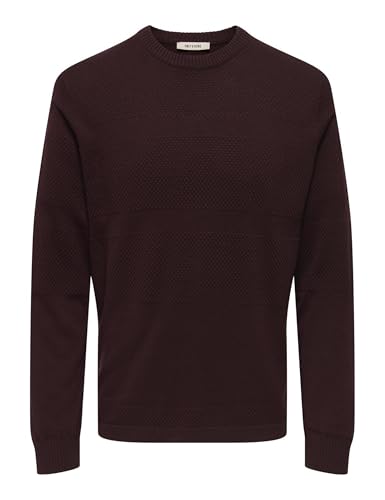 ONLY & SONS Onsmalik Reg 12 Pinaple Crew Knit, Port Royale... - Amazon Espagne à 8.63€