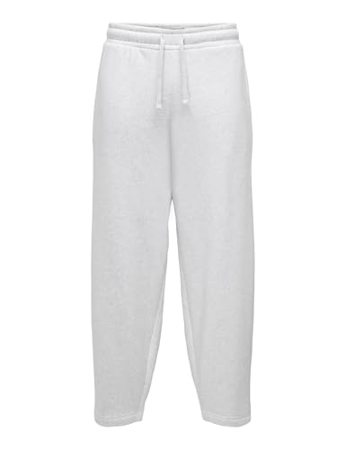 ONLY & SONS Onsceres Wide Pant, Super Light Grey Melange, S - Maison & Cuisine Amazon Royaume-Uni à 15.91€