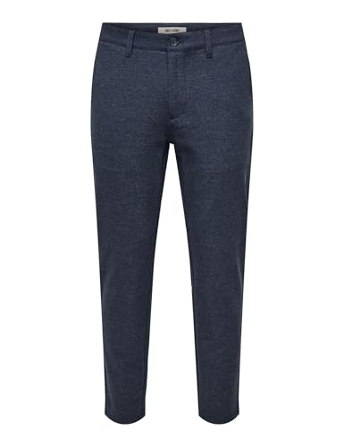 ONLY & SONS Onsmark 0353 - Pantaloni Slim Brushed Pique... - Maison & Cuisine en promo à 35.67€