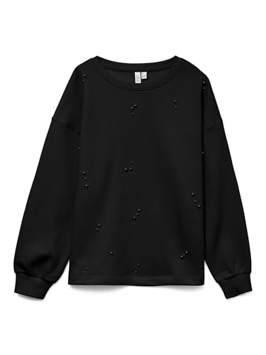 VERO MODA Vmfatilda L/S Sudadera JRS Btq, Negro, M - Amazon Espagne à 27.77€