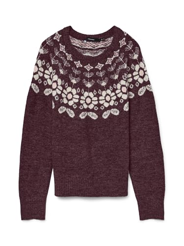 VERO MODA Vmsimone LS Nordic Jumper Ga Rep Boo... - Sports & Fitness Amazon UK à 13.48€