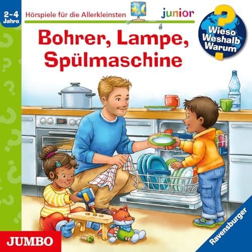 Wieso? Weshalb? Warum? Junior:Bohrer, Lampe, Spülm - Home & Kitchen Amazon Spain à 14.26€
