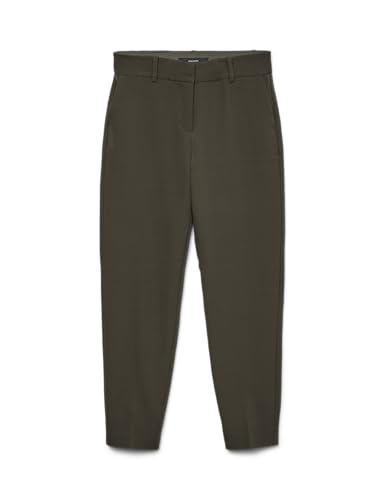 VERO MODA Vmgloria Mw Tapered Pant Noos, Peat, 36W x 30L - Maison & Cuisine Amazon Royaume-Uni à 17.51€