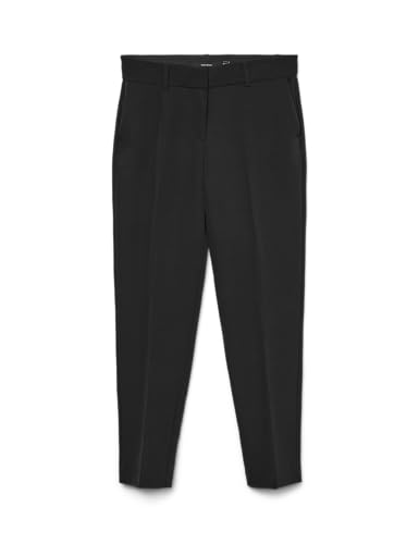 VERO MODA Vmgloria Mw Tapered Pant Noos, Black, 42W x 32L - Nouvelle promo Amazon à 11.25€