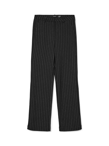 VERO MODA Vmzamira My Mw Slim Straight Pant Noos, Obsidian... - Nouvelle promo Amazon à 12.51€