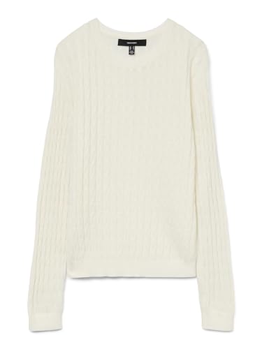 VERO MODA Vmflo LS O-Neck Jersey Boo para Mujer, Abedul, XS - Home & Kitchen Amazon Spain à 10.96€