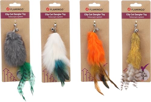 Flamingo Juguetes para Gatos - Recambio Mijs para caña 21cm... - Jouets & Jeux en promo à 3.99€