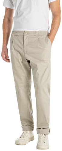 Replay Adhann Pantaloni, 604 Moon Grey, 32W x 30L Uomo - Home & Kitchen Amazon Italy à 39.88€