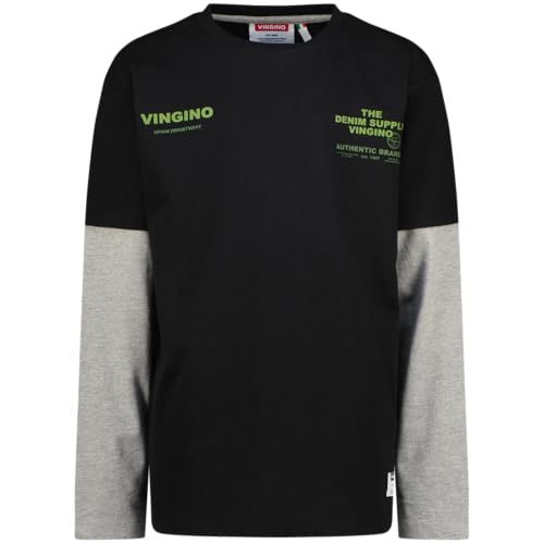 Vingino Boys Jimme in Color Deep Black Size 6 Camiseta... - Jouets & Jeux Amazon Espagne à 15.44€