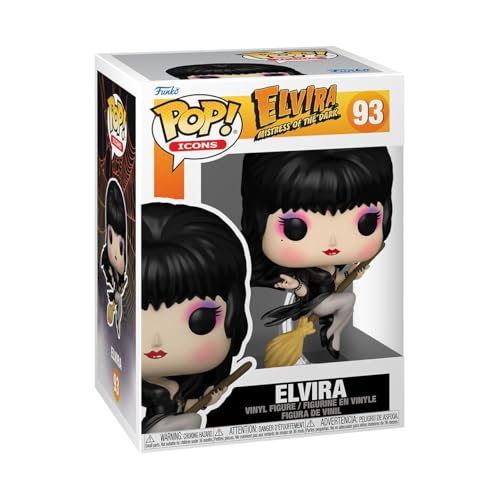 Funko Pop! Icons: Elvira Mistress of The Dark – Elvira... - Jouets & Jeux Amazon France à 9.99€