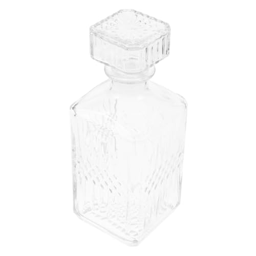 SECFOU Wine Decanter Glass Carafe Wine Aerator Lid Serving... - Bébé & Puériculture Amazon Royaume-Uni à 11.59€