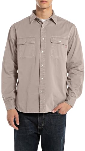 Replay M4147 Camisa, 829 Stone, S Hombres - Jouets & Jeux Amazon Espagne à 23.48€