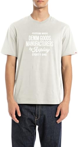 Replay M3202 Camiseta, 985 Cloud, S Hombres - Jouets & Jeux Amazon Espagne à 12.77€