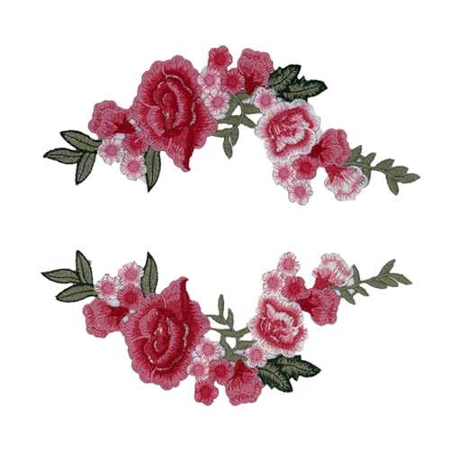 JUNNASALIKER 1 par de parches bordados de flores para coser... - Loisirs Créatifs Amazon Espagne à 3.49€