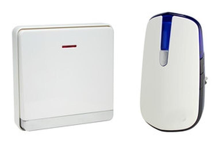 Campanello wireless Kinetic, portata 150 metri. Ricevitore... - Deal du jour à 12.23€