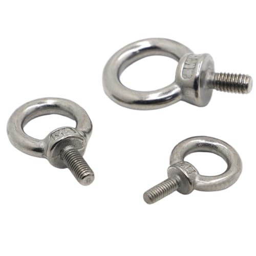 SHFOHGKJ Eye Bolt,Eye Bolts,Eye Bolts M3 M4 M5 M6 M8 M10... - Maison & Cuisine Amazon Royaume-Uni à 13.39€
