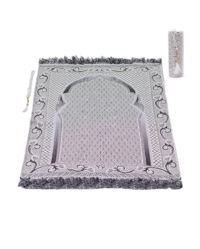 Tapis de prière musulman et chapelet avec coffret cadeau... - Maison & Cuisine Amazon France à 10.52€