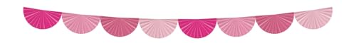 Folat 24313 Rosa Papier Party Dekorationen Fächergirlande... - Maison & Cuisine Amazon Allemagne à 3.12€