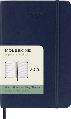 Moleskine Agenda Hebdomadaire, Agenda Hebdomadaire 2026 12... - Sports & Fitness en promo à 11.45€