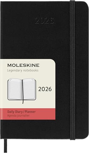Moleskine Agenda Quotidien, Agenda Journalier 2026 12 Mois... - Sports & Fitness Amazon France à 11.95€