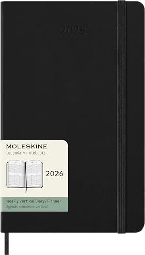 Moleskine Agenda Hebdomadaire, Agenda Hebdomadaire Vertical... - Sports & Fitness Amazon France à 13.75€