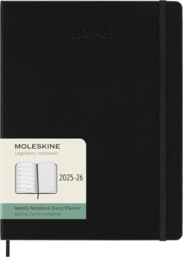 Moleskine Weekly Planner 2025-2026, 18-Month Weekly Planner... - Sports & Fitness Amazon Royaume-Uni à 8.50€
