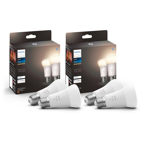 Philips Hue White E27 Lampe 4 Pack 4x1055lm, dimmbar... - Maison & Cuisine Amazon Allemagne à 29.99€
