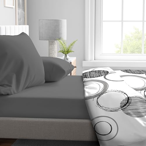 Home Linge Passion – Drap Housse Microfibres 160x200 cm... - Sports & Fitness en promo à 9.79€