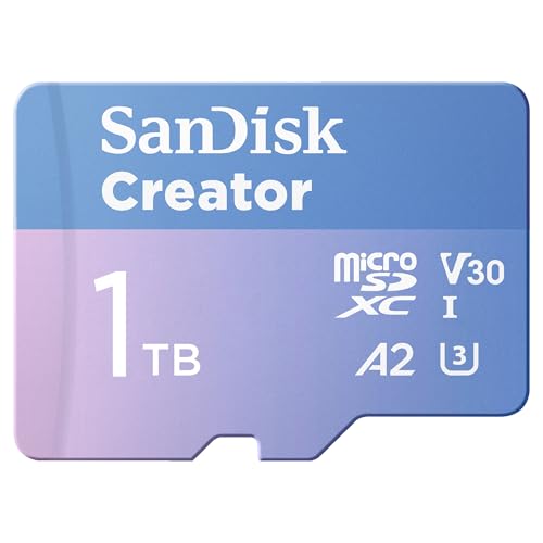 SANDISK Creator Carta microSDXC UHS-I 128 GB + Adapter (Per... - Tech & Electronics Amazon Italy à 167.99€