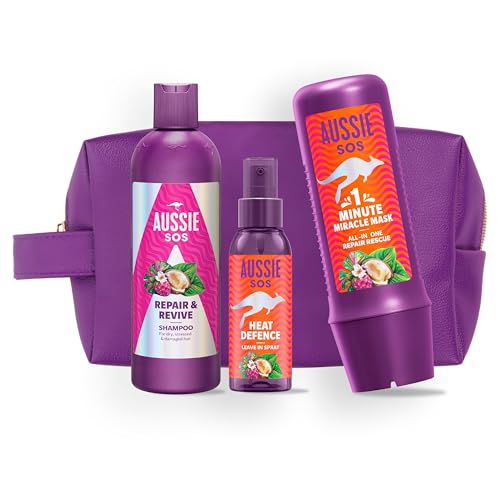 Aussie Set De Regalo SOS Repair - Repair & Revive Champú... - Jardin & Extérieur en promo à 17.99€