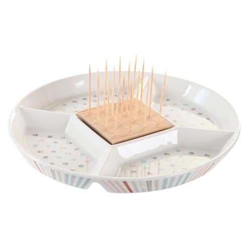 APERITIVO GRES BAMBU 23,5X23,5X3 MULTICOLOR - Maison & Cuisine Amazon Italie à 11.08€