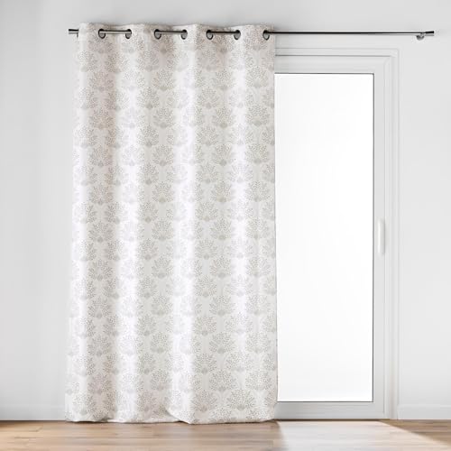 Douceur d'Intérieur, Ösenvorhang Majestia, 140 x 260 cm... - Maison & Cuisine en promo à 10.63€