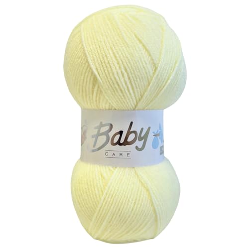 WoolCraft Baby Care 4 Ply Knitting & Crochet Yarn, Popular... - Sports & Fitness Amazon Royaume-Uni à 1.87€