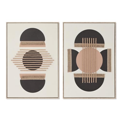 CUADRO LIENZO YUTE 63X4,3X93 BOHO 3D 2 SURT. - Maison & Cuisine Amazon Allemagne à 23.10€