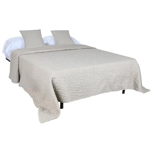 COLCHA POLIESTER 240X260 100 GR. BEIGE - Amazon Espagne à 37.99€