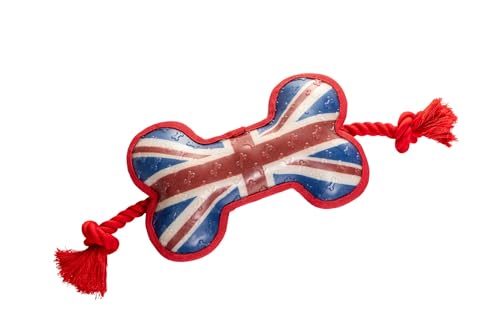 House of Paws Union Jack Tough Dog Bone Toy - Toys & Games Amazon UK à 9.99€