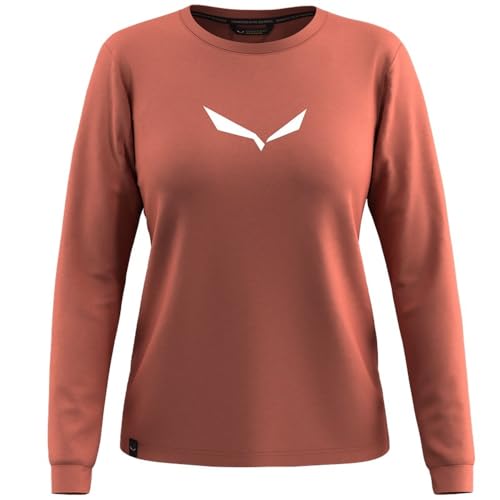 Salewa Eagle Solid Logo Dry Tee W, Rouge étruscan, Taille XS - Nouvelle promo Amazon à 25.54€